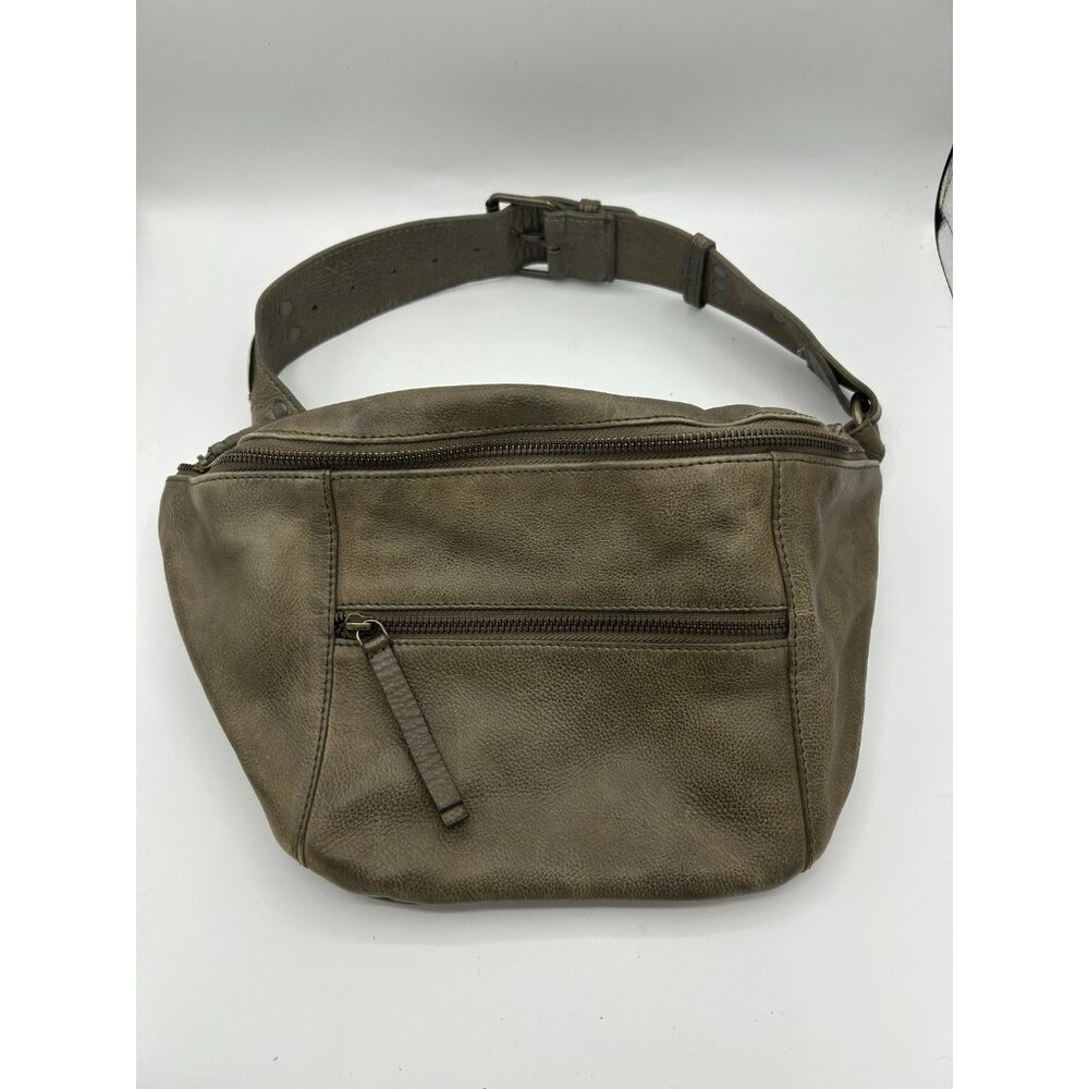 Free People Olive Green Belt Bag